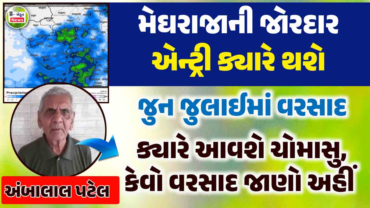 વરસાદની આગાહી 2024